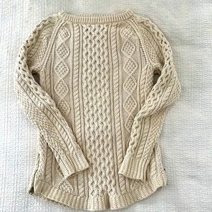 LL Bean Signature Fisherman Sweater